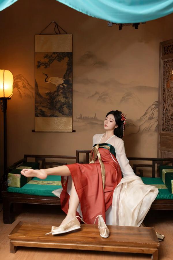    陆萱萱与安然古风私房写真：唯美古装闺蜜诱惑，展现绝色韵味[105P]第43张图片