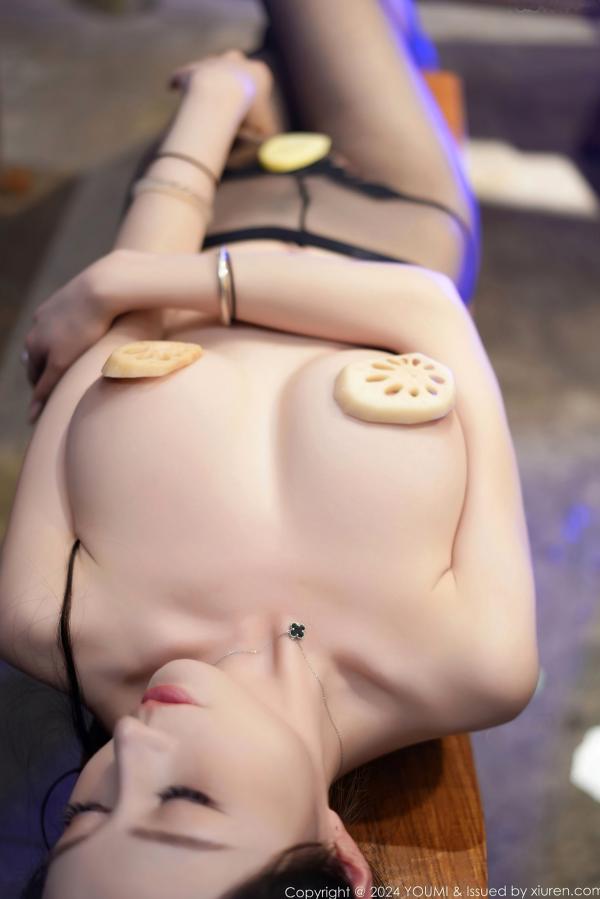    YouMi尤蜜荟-1062-林幼一-JK制服诱惑-吧台私房照-性感女神大尺度写真第29张图片