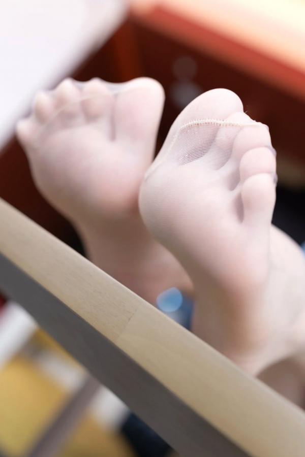    安然anran 蓝色柔情：室内私房美图，精致面容下的完美性感身姿第47张图片