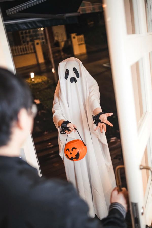    落落Raku万圣节不给糖就捣蛋，暗黑系恶魔角色扮演大尺度私房写真第34张图片