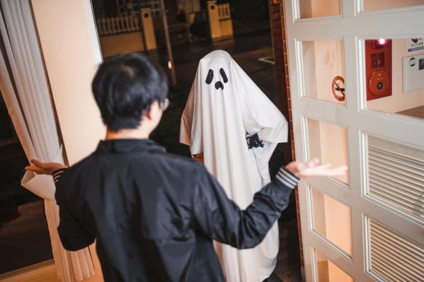    落落Raku万圣节不给糖就捣蛋，暗黑系恶魔角色扮演大尺度私房写真第45张图片