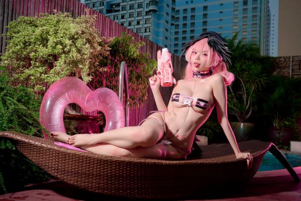    ZinieQ Blue Archive Koharu 蔚蓝档案角色扮演 大胆性感写真 私房诱惑美图[51P]第9张图片