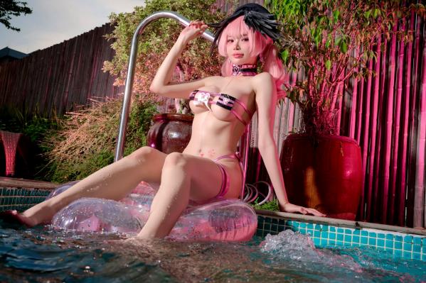    ZinieQ Blue Archive Koharu 蔚蓝档案角色扮演 大胆性感写真 私房诱惑美图[51P]第16张图片