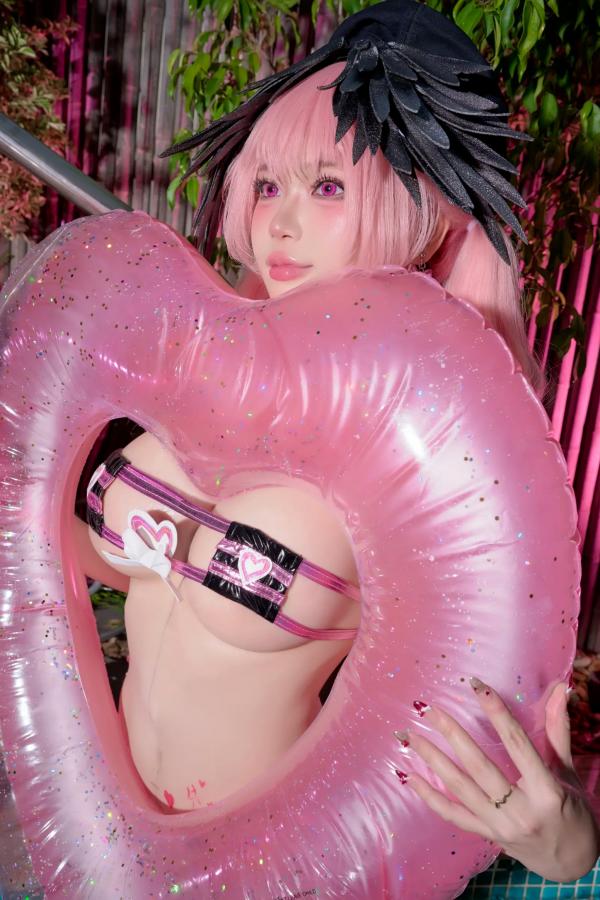    ZinieQ Blue Archive Koharu 蔚蓝档案角色扮演 大胆性感写真 私房诱惑美图[51P]第18张图片