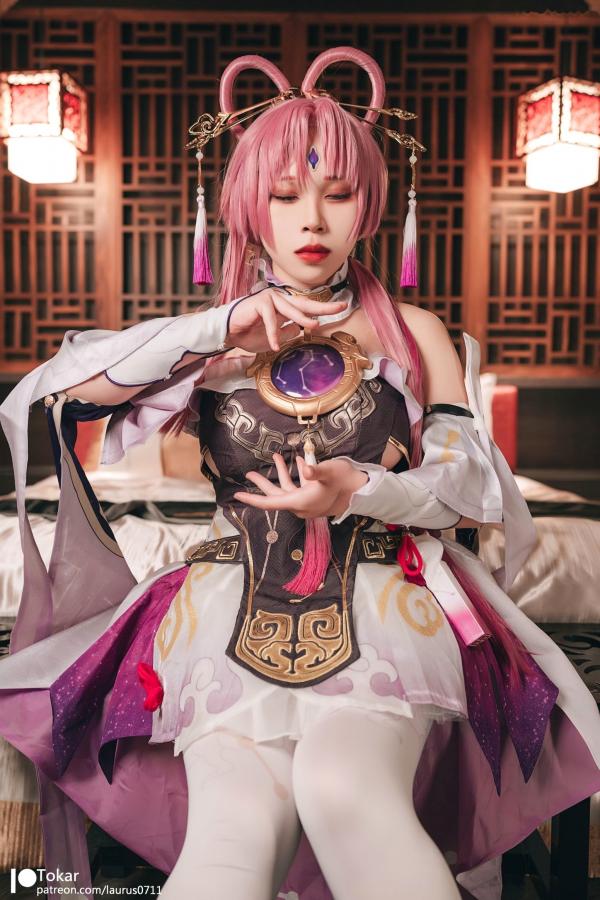    Tokar浵卡-崩坏星穹铁道符玄Cosplay私房照-性感大尺度动漫角色扮演第1张图片