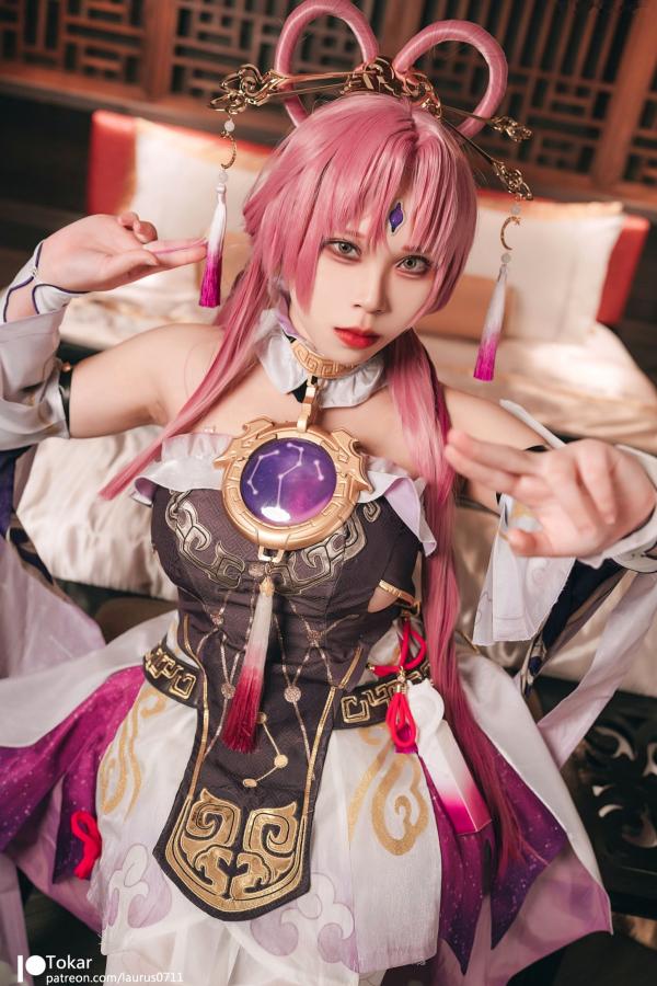    Tokar浵卡-崩坏星穹铁道符玄Cosplay私房照-性感大尺度动漫角色扮演第2张图片