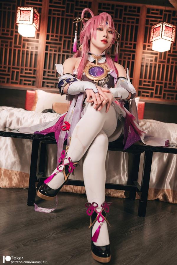    Tokar浵卡-崩坏星穹铁道符玄Cosplay私房照-性感大尺度动漫角色扮演第3张图片