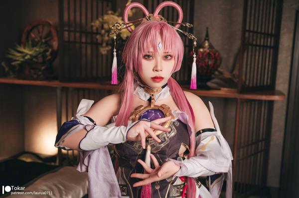    Tokar浵卡-崩坏星穹铁道符玄Cosplay私房照-性感大尺度动漫角色扮演第8张图片