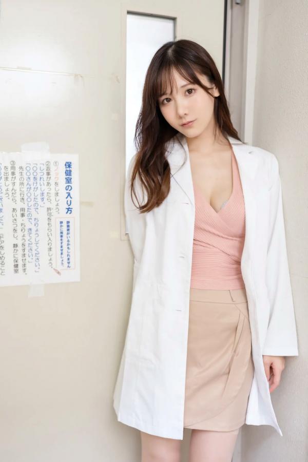    けん研(けんけん) 如果她是老师：校园课堂眼镜教师制服角色扮演写真第81张图片