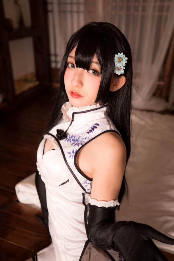    神楽坂真冬-004-艳娘幻梦谭-瓶儿角色扮演-纯欲旗袍COS私房照-精致美腿诱惑女神第13张图片