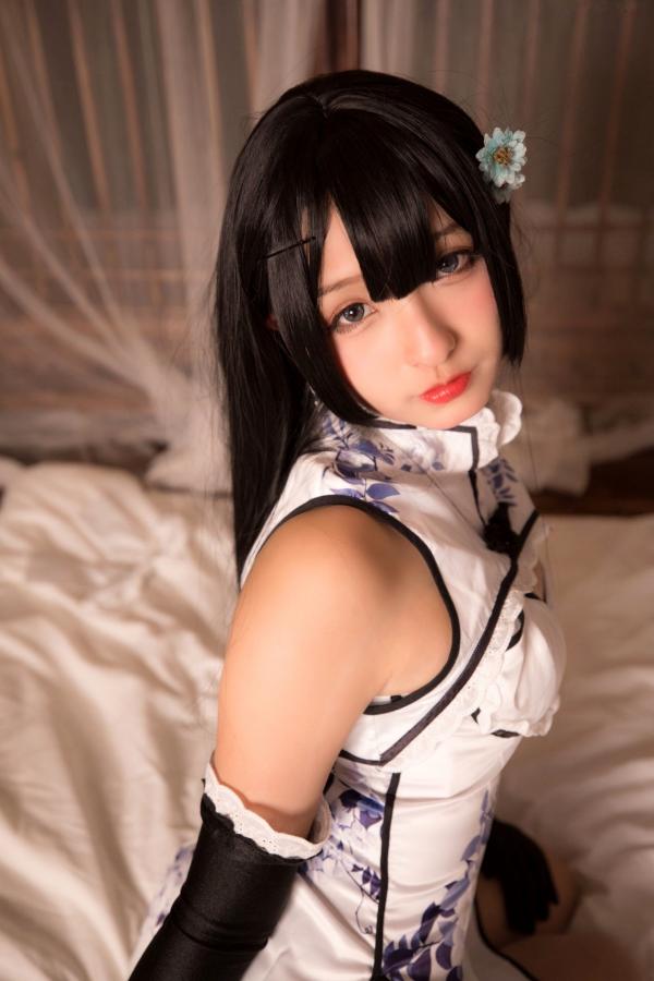    神楽坂真冬-004-艳娘幻梦谭-瓶儿角色扮演-纯欲旗袍COS私房照-精致美腿诱惑女神第108张图片
