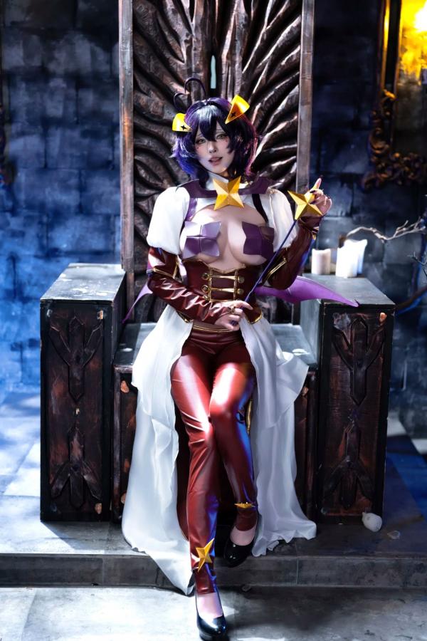    清水由乃《憧憬成为魔法少女》柊舞缇娜×阿良河琪舞角色扮演，暗黑风格大尺度写真，极致身材诱惑火辣出镜 [71P]第2张图片