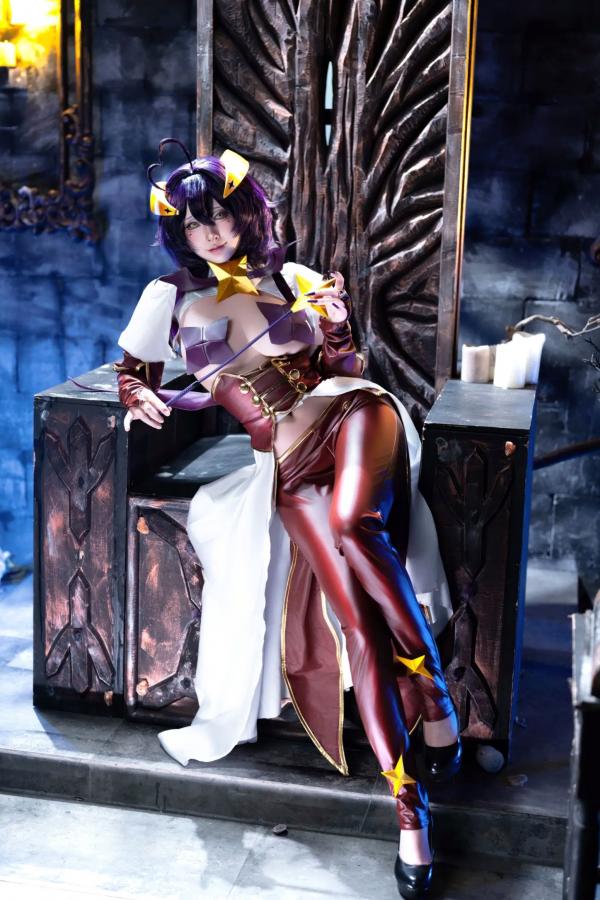    清水由乃《憧憬成为魔法少女》柊舞缇娜×阿良河琪舞角色扮演，暗黑风格大尺度写真，极致身材诱惑火辣出镜 [71P]第7张图片