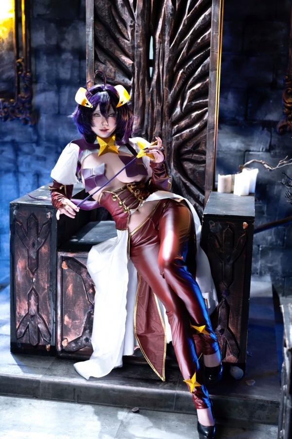    清水由乃《憧憬成为魔法少女》柊舞缇娜×阿良河琪舞角色扮演，暗黑风格大尺度写真，极致身材诱惑火辣出镜 [71P]第8张图片