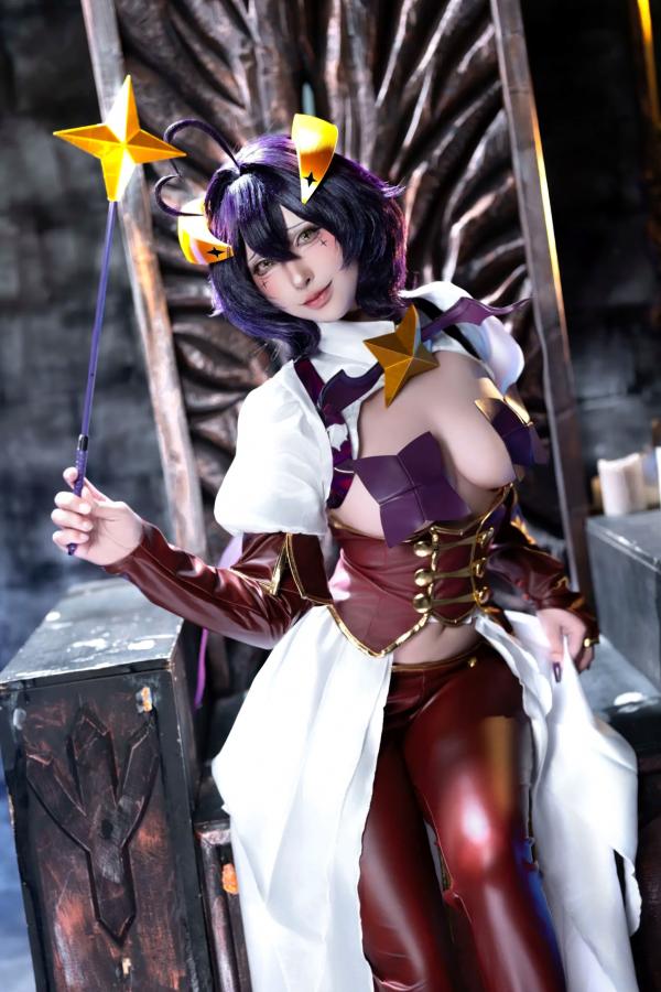    清水由乃《憧憬成为魔法少女》柊舞缇娜×阿良河琪舞角色扮演，暗黑风格大尺度写真，极致身材诱惑火辣出镜 [71P]第25张图片