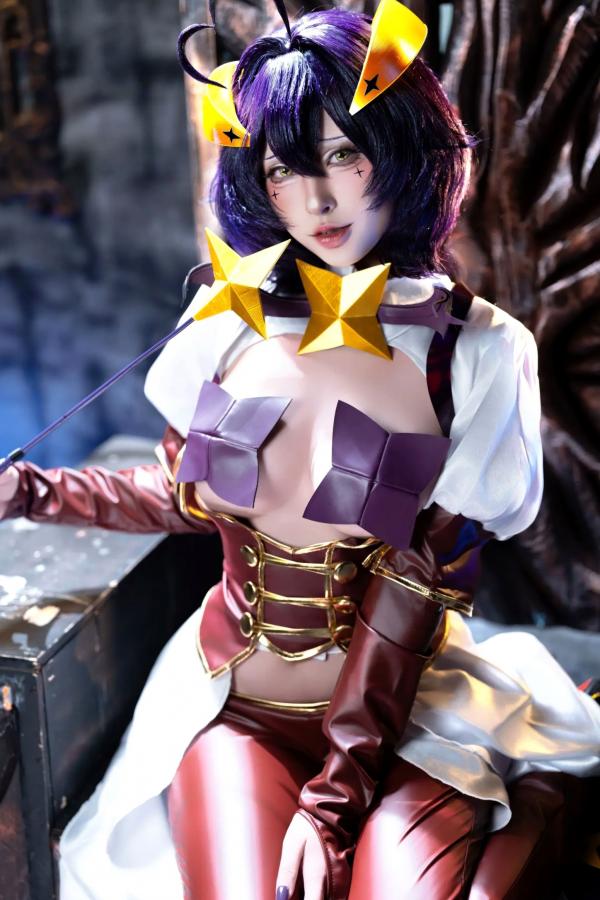    清水由乃《憧憬成为魔法少女》柊舞缇娜×阿良河琪舞角色扮演，暗黑风格大尺度写真，极致身材诱惑火辣出镜 [71P]第28张图片