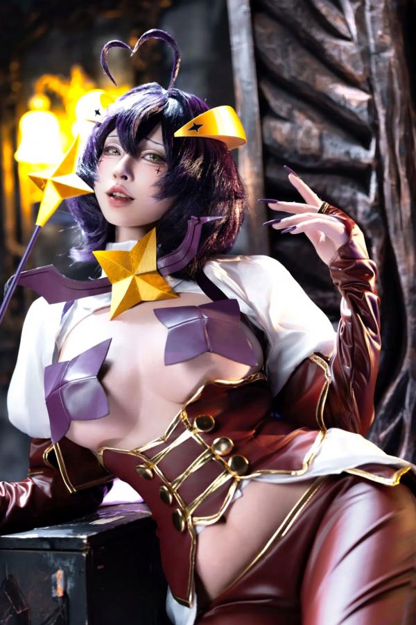    清水由乃《憧憬成为魔法少女》柊舞缇娜×阿良河琪舞角色扮演，暗黑风格大尺度写真，极致身材诱惑火辣出镜 [71P]第31张图片