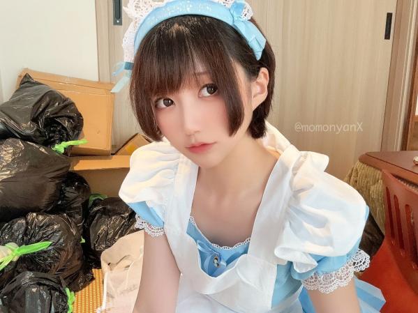    NAGISA魔物喵Cosplay：垃圾屋清理中的软萌女仆，甜美俏皮与诱惑私房写真第35张图片