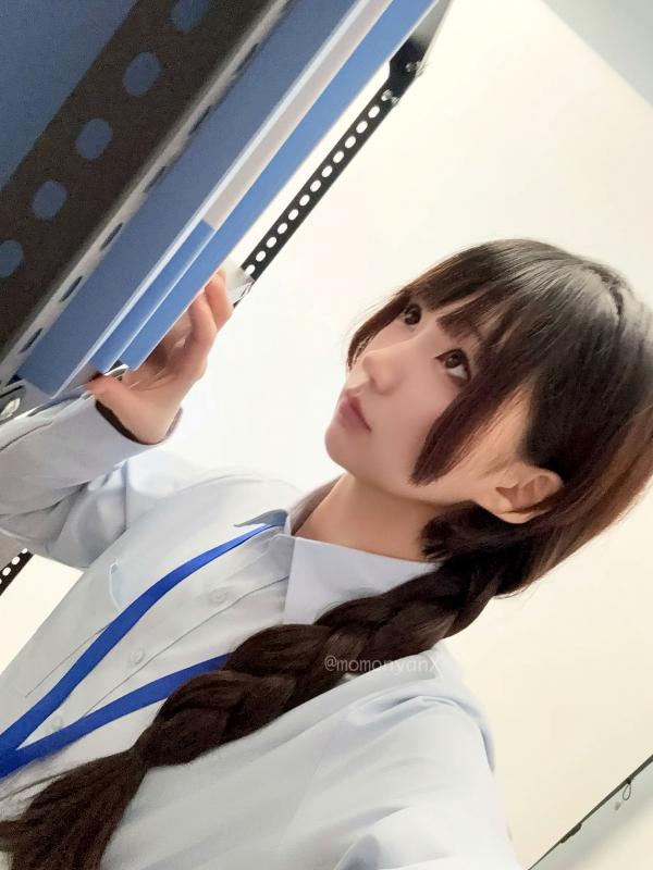    NAGISA魔物喵[fantia]OL制服诱惑，办公室职场角色扮演，甜美可爱与黑丝美腿的极致碰撞[15P]第2张图片