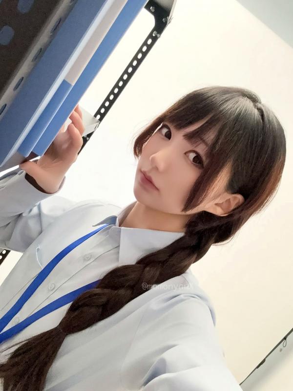    NAGISA魔物喵[fantia]OL制服诱惑，办公室职场角色扮演，甜美可爱与黑丝美腿的极致碰撞[15P]第3张图片