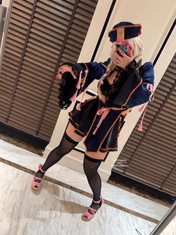    贝贝琪Becky - 邪魅瞌睡僵尸Cosplay大尺度写真，中式元素碰撞极限性感与诱惑第20张图片