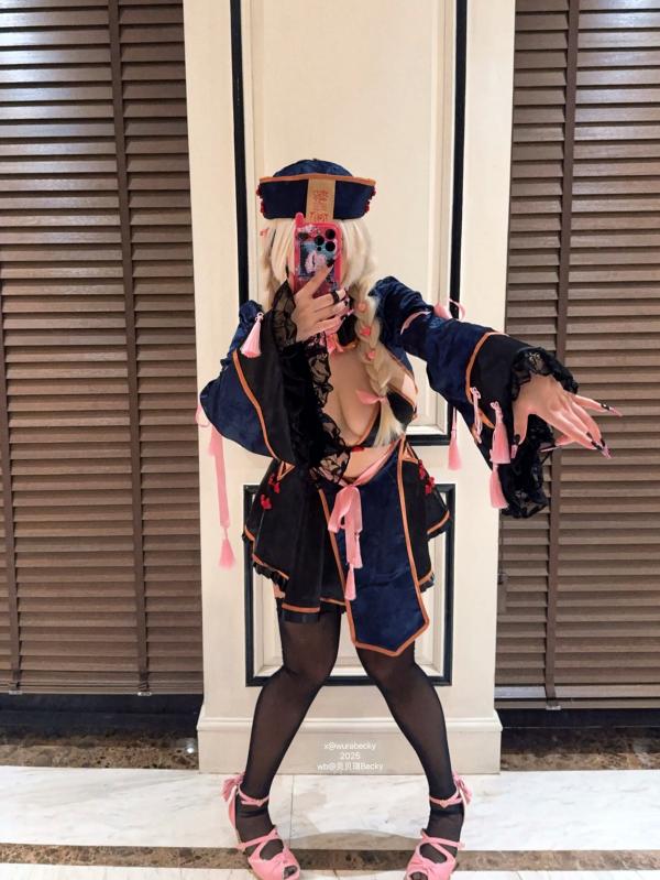    贝贝琪Becky - 邪魅瞌睡僵尸Cosplay大尺度写真，中式元素碰撞极限性感与诱惑第21张图片