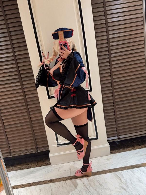    贝贝琪Becky - 邪魅瞌睡僵尸Cosplay大尺度写真，中式元素碰撞极限性感与诱惑第22张图片