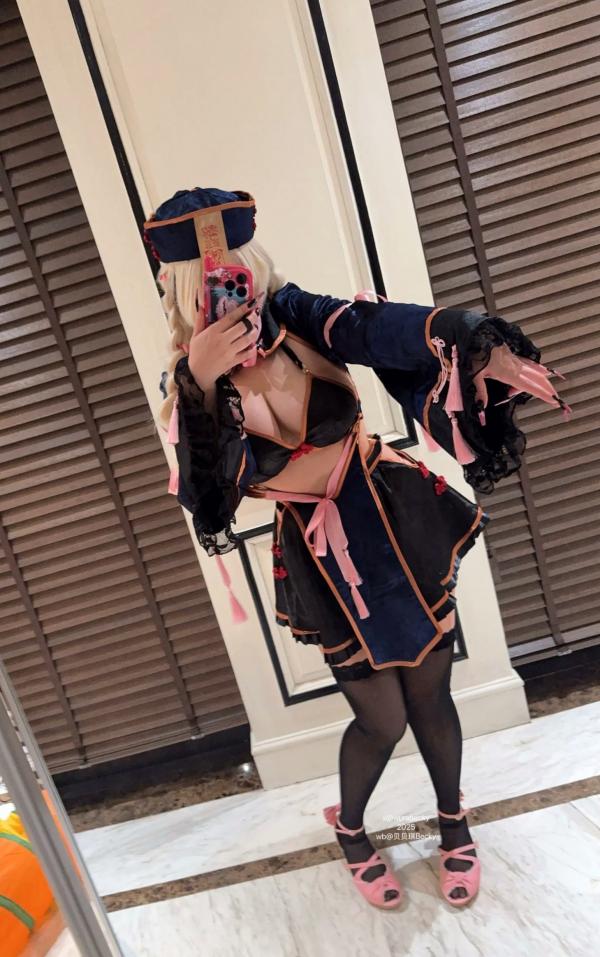    贝贝琪Becky - 邪魅瞌睡僵尸Cosplay大尺度写真，中式元素碰撞极限性感与诱惑第24张图片