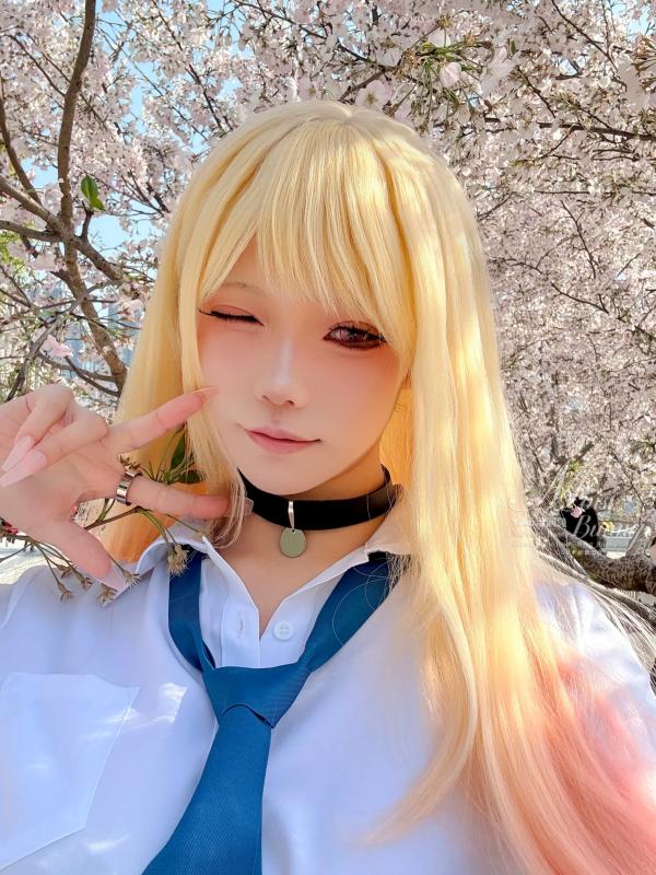    咬一口兔娘 - 喜多川海梦校服私房COS，教室主题大胆诱惑视觉大片 [76P]第76张图片