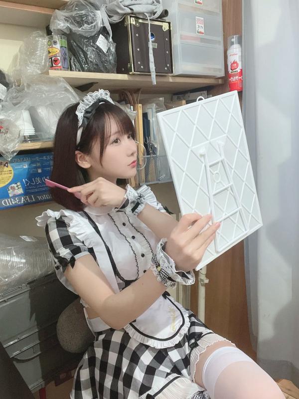    けん研(けんけん)精选合集：清纯甜美私房日常与俏皮元气女仆装COSPLAY写真第77张图片