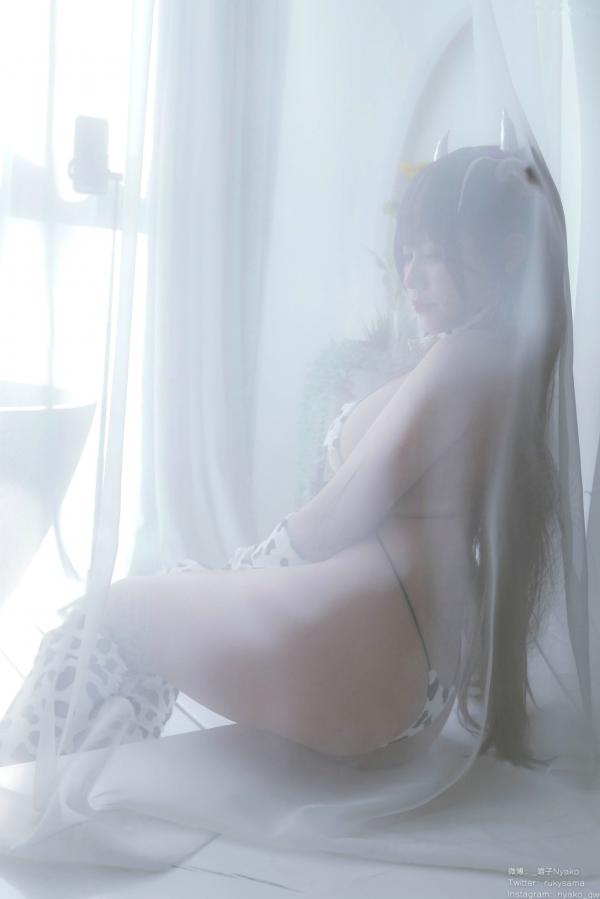    Nyako喵子-樫野本-奶牛比基尼COS大片-白嫩私房写真-可爱诱惑角色扮演第1张图片
