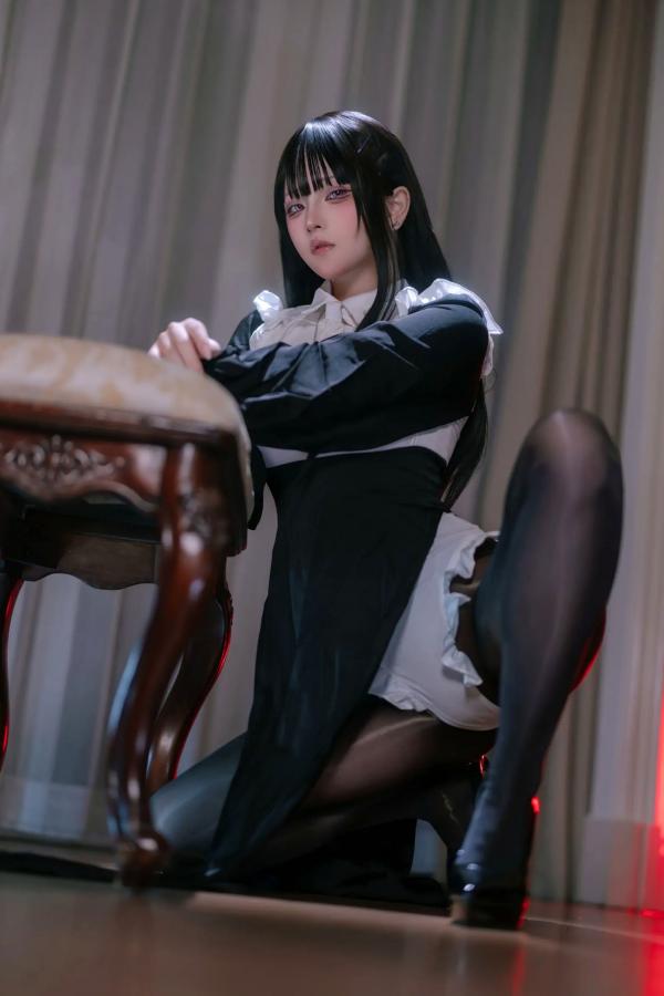    屿鱼 黑丝修女角色扮演私房写真，极致诱惑的高跟美腿，呈现禁忌与性感完美交织的视觉盛宴 [40P]第15张图片