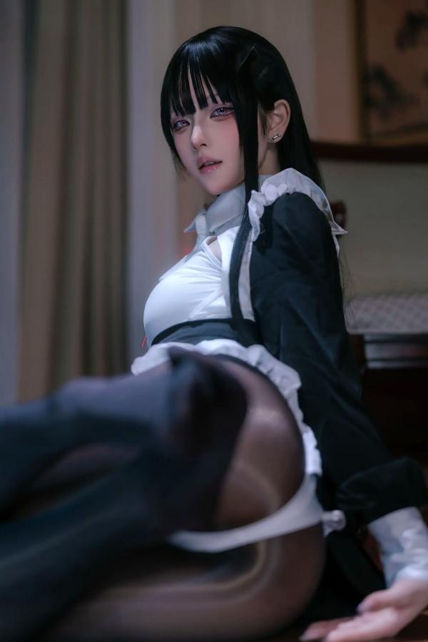    屿鱼 黑丝修女角色扮演私房写真，极致诱惑的高跟美腿，呈现禁忌与性感完美交织的视觉盛宴 [40P]第34张图片