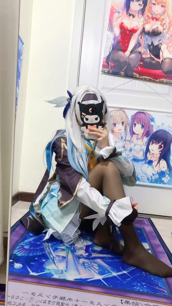    白栎Shirly - 流萤 Firefly 崩坏星穹铁道Cosplay镜面自拍丝袜私房写真 [76P]第9张图片