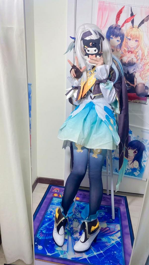    白栎Shirly - 流萤 Firefly 崩坏星穹铁道Cosplay镜面自拍丝袜私房写真 [76P]第10张图片