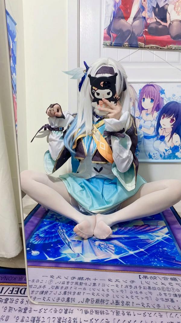    白栎Shirly - 流萤 Firefly 崩坏星穹铁道Cosplay镜面自拍丝袜私房写真 [76P]第20张图片