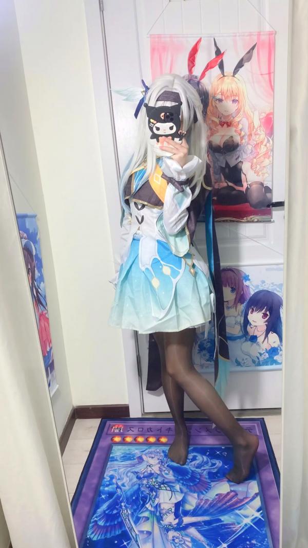    白栎Shirly - 流萤 Firefly 崩坏星穹铁道Cosplay镜面自拍丝袜私房写真 [76P]第27张图片