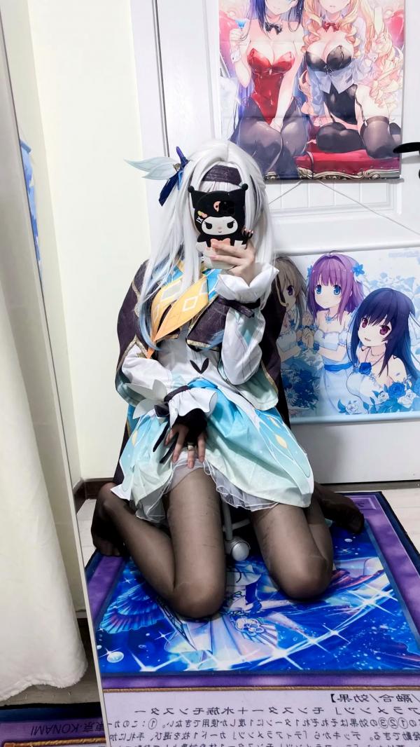    白栎Shirly - 流萤 Firefly 崩坏星穹铁道Cosplay镜面自拍丝袜私房写真 [76P]第36张图片