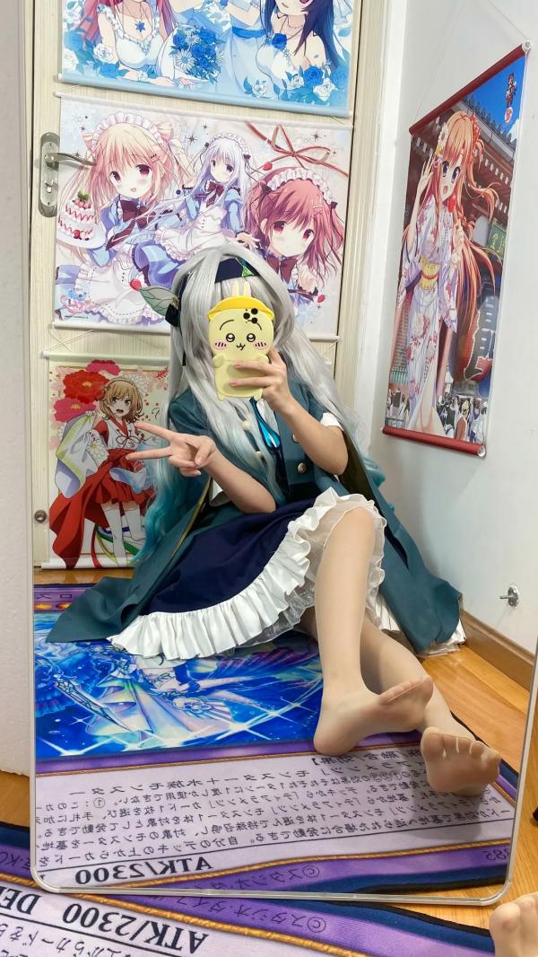    白栎Shirly - 流萤 Firefly 崩坏星穹铁道Cosplay镜面自拍丝袜私房写真 [76P]第42张图片