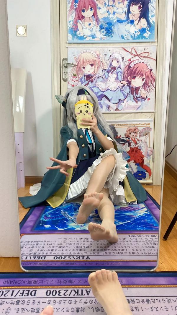    白栎Shirly - 流萤 Firefly 崩坏星穹铁道Cosplay镜面自拍丝袜私房写真 [76P]第43张图片