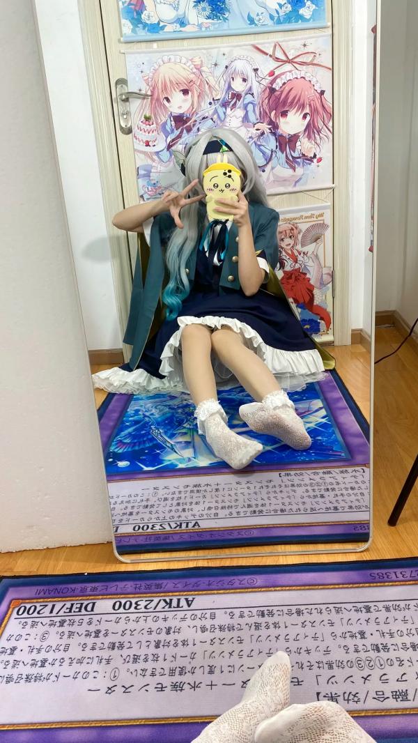   白栎Shirly - 流萤 Firefly 崩坏星穹铁道Cosplay镜面自拍丝袜私房写真 [76P]第44张图片
