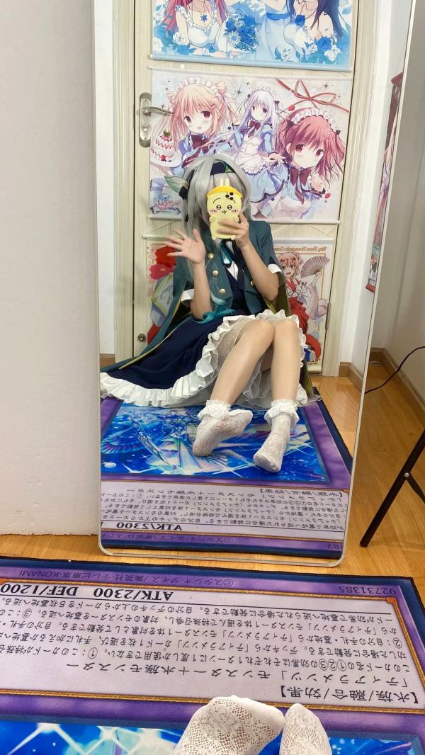    白栎Shirly - 流萤 Firefly 崩坏星穹铁道Cosplay镜面自拍丝袜私房写真 [76P]第46张图片