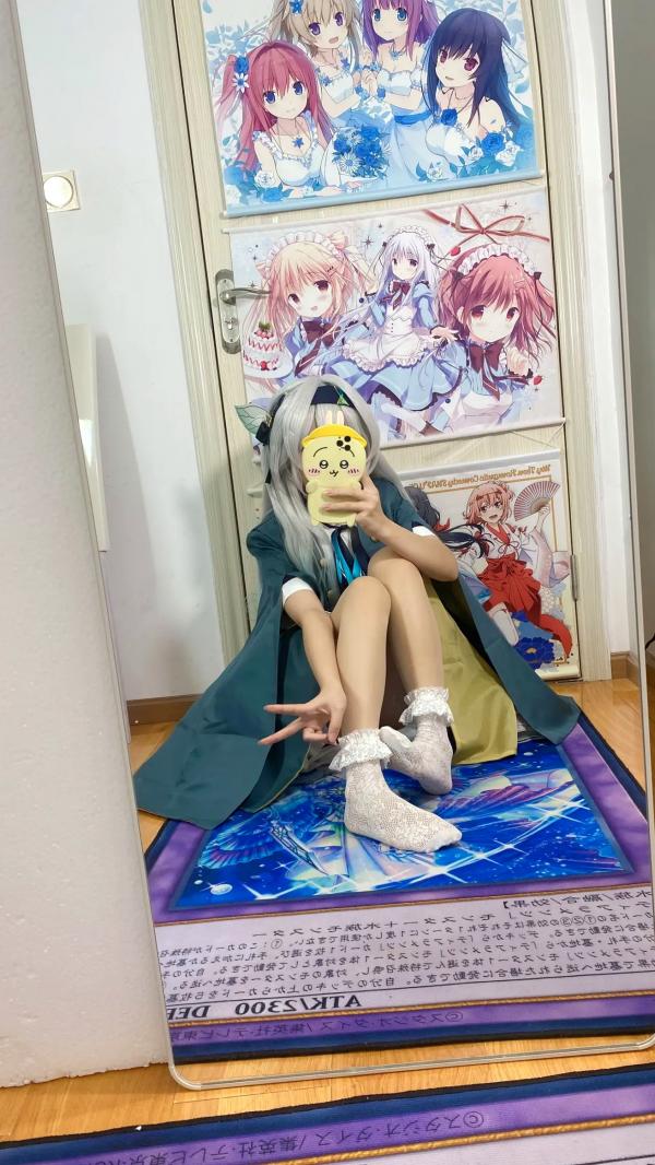    白栎Shirly - 流萤 Firefly 崩坏星穹铁道Cosplay镜面自拍丝袜私房写真 [76P]第47张图片