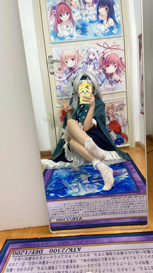    白栎Shirly - 流萤 Firefly 崩坏星穹铁道Cosplay镜面自拍丝袜私房写真 [76P]第48张图片