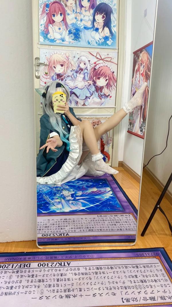    白栎Shirly - 流萤 Firefly 崩坏星穹铁道Cosplay镜面自拍丝袜私房写真 [76P]第52张图片