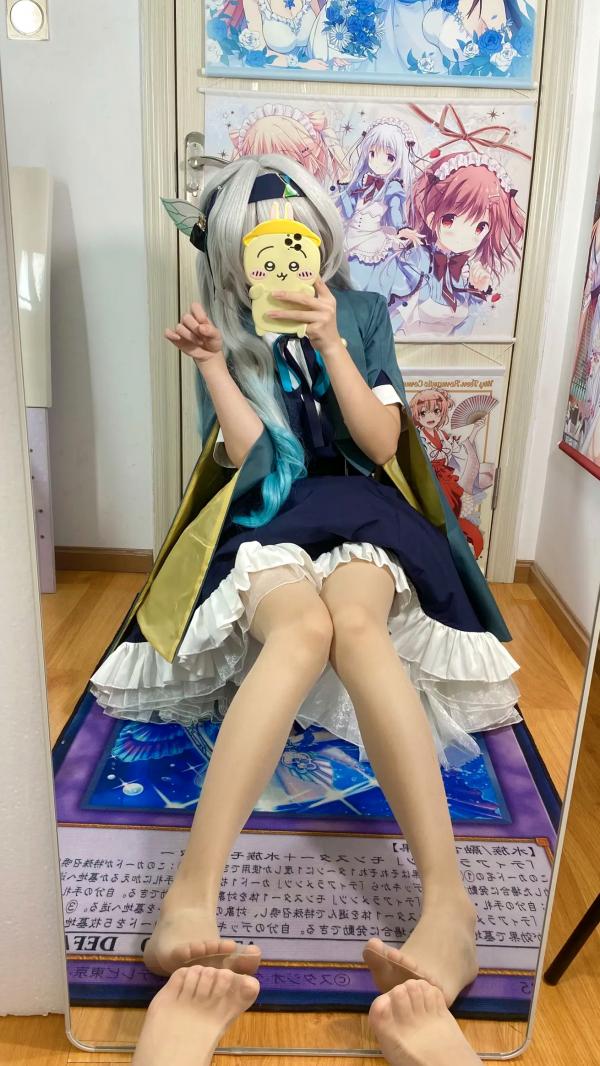    白栎Shirly - 流萤 Firefly 崩坏星穹铁道Cosplay镜面自拍丝袜私房写真 [76P]第54张图片