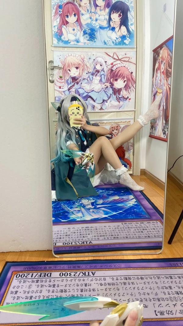    白栎Shirly - 流萤 Firefly 崩坏星穹铁道Cosplay镜面自拍丝袜私房写真 [76P]第55张图片