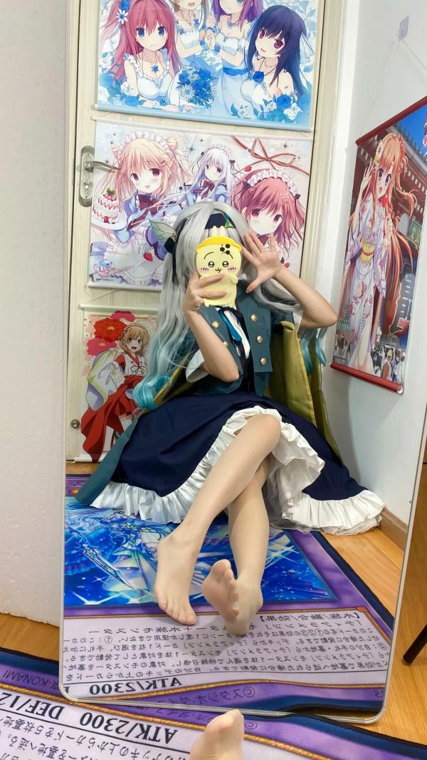    白栎Shirly - 流萤 Firefly 崩坏星穹铁道Cosplay镜面自拍丝袜私房写真 [76P]第61张图片