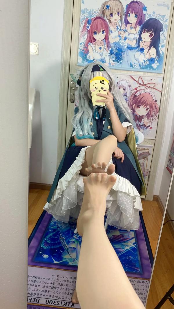    白栎Shirly - 流萤 Firefly 崩坏星穹铁道Cosplay镜面自拍丝袜私房写真 [76P]第62张图片