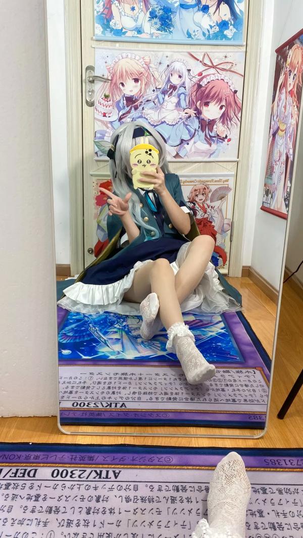    白栎Shirly - 流萤 Firefly 崩坏星穹铁道Cosplay镜面自拍丝袜私房写真 [76P]第63张图片